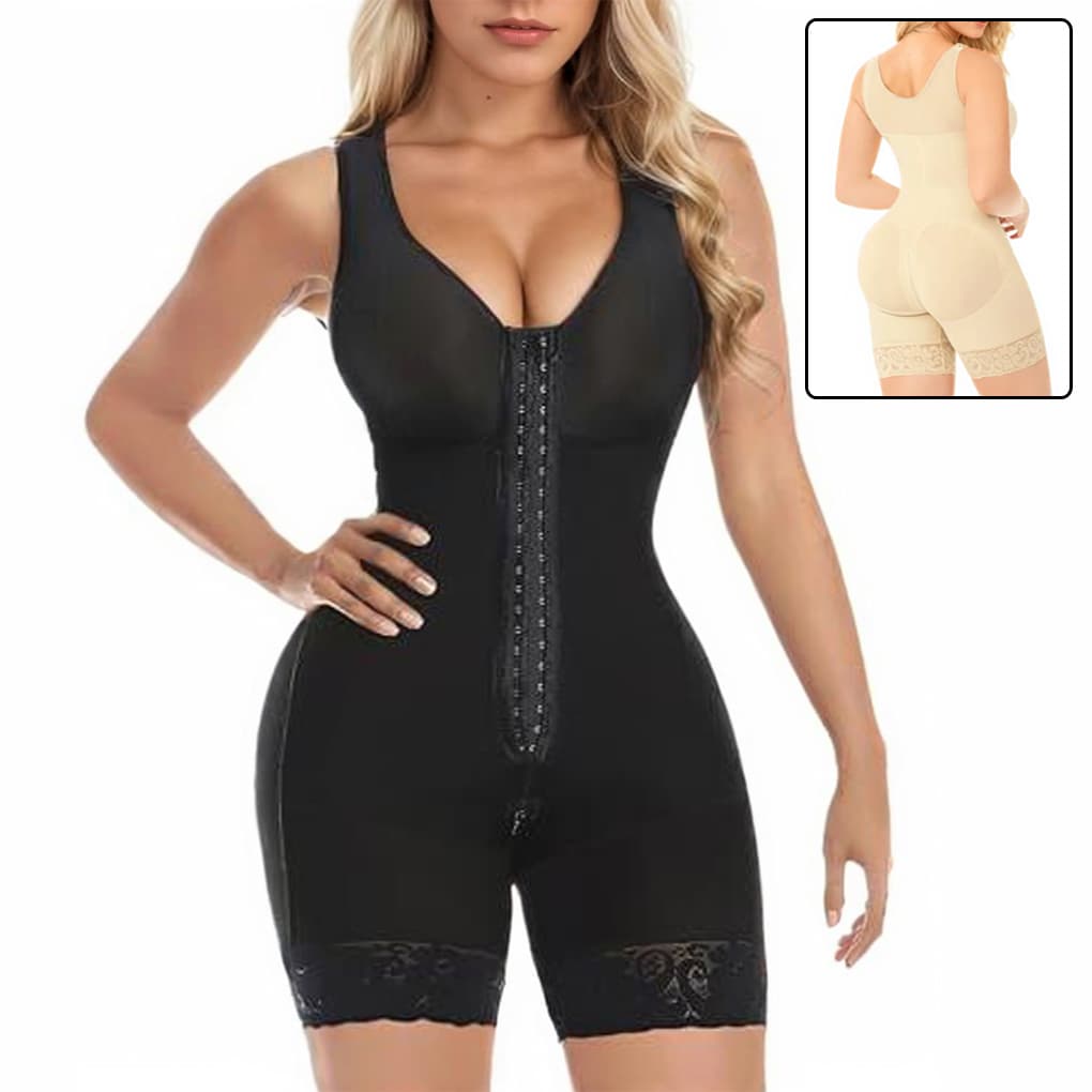 Fajas Colombiana Shapewear For Women Tummy Control Post Surgery Full Body Shaper Butt Lifter With Zipper Crotch Skimsbodysuits Elegant Bodysuit Faja Shaper - image 6