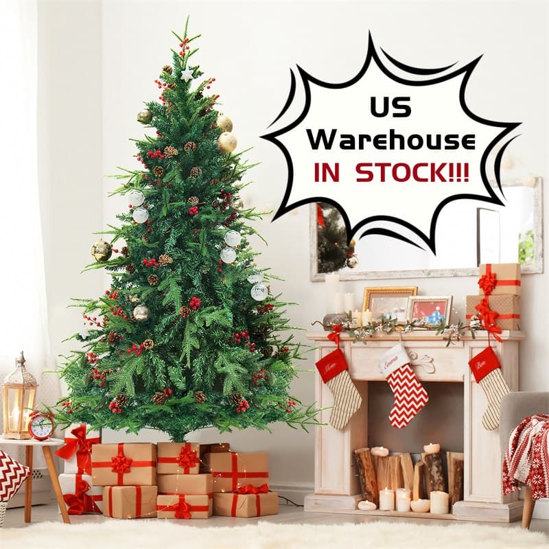 Christmas Tree PVC Artificial Snow Christmas Tree Mall Window Decoration Tree Cedar Christmas Tree Christmas Decoration Supplies - image 2