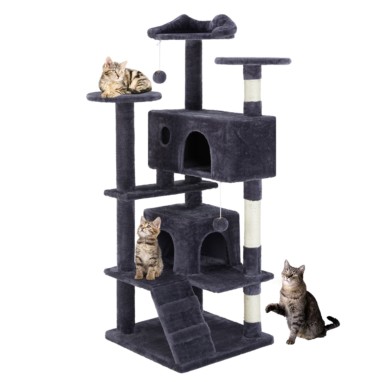 Multi Functional Cat Treehouse Cat Climbing Frame - image 8