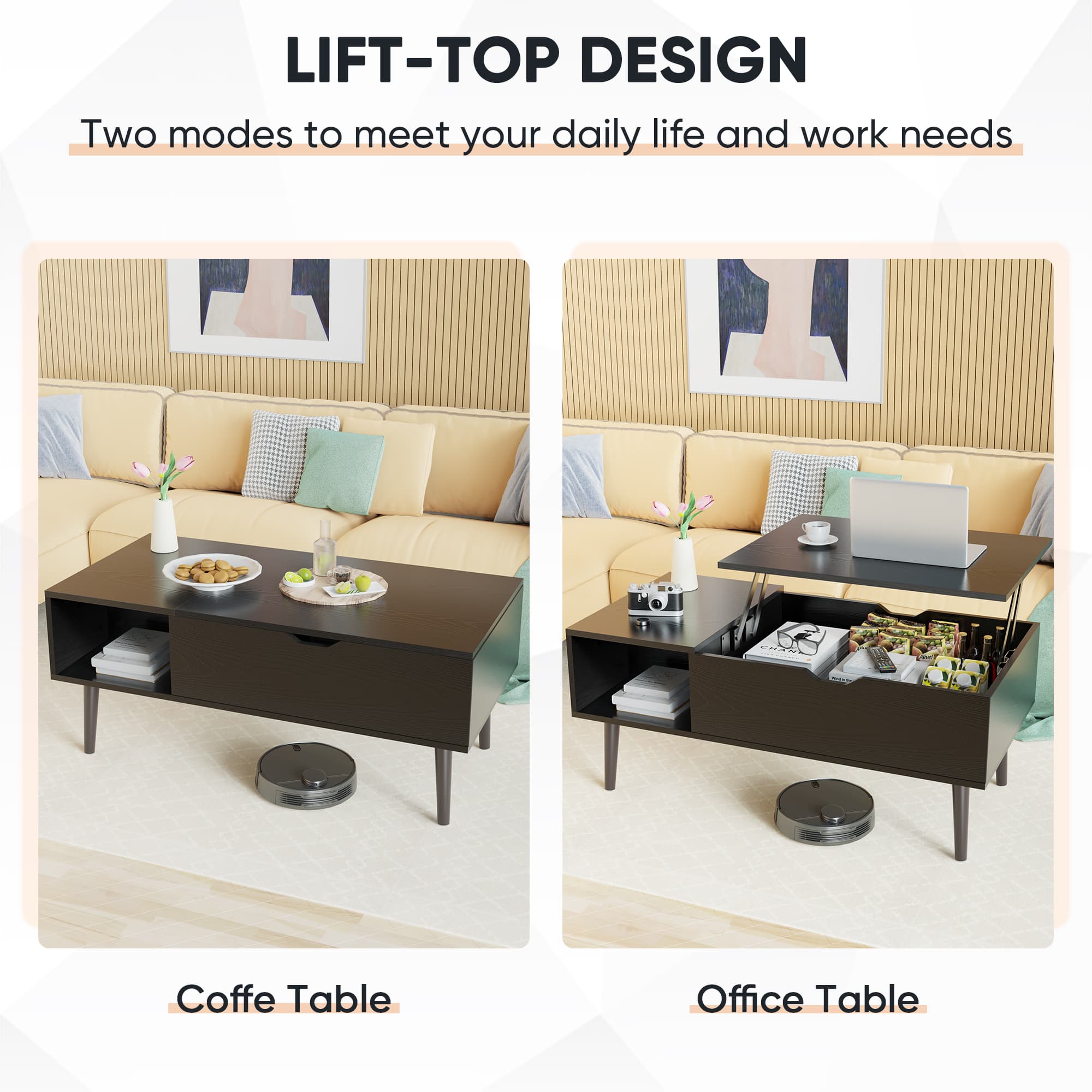 Living Room Table Coffee Table - image 3