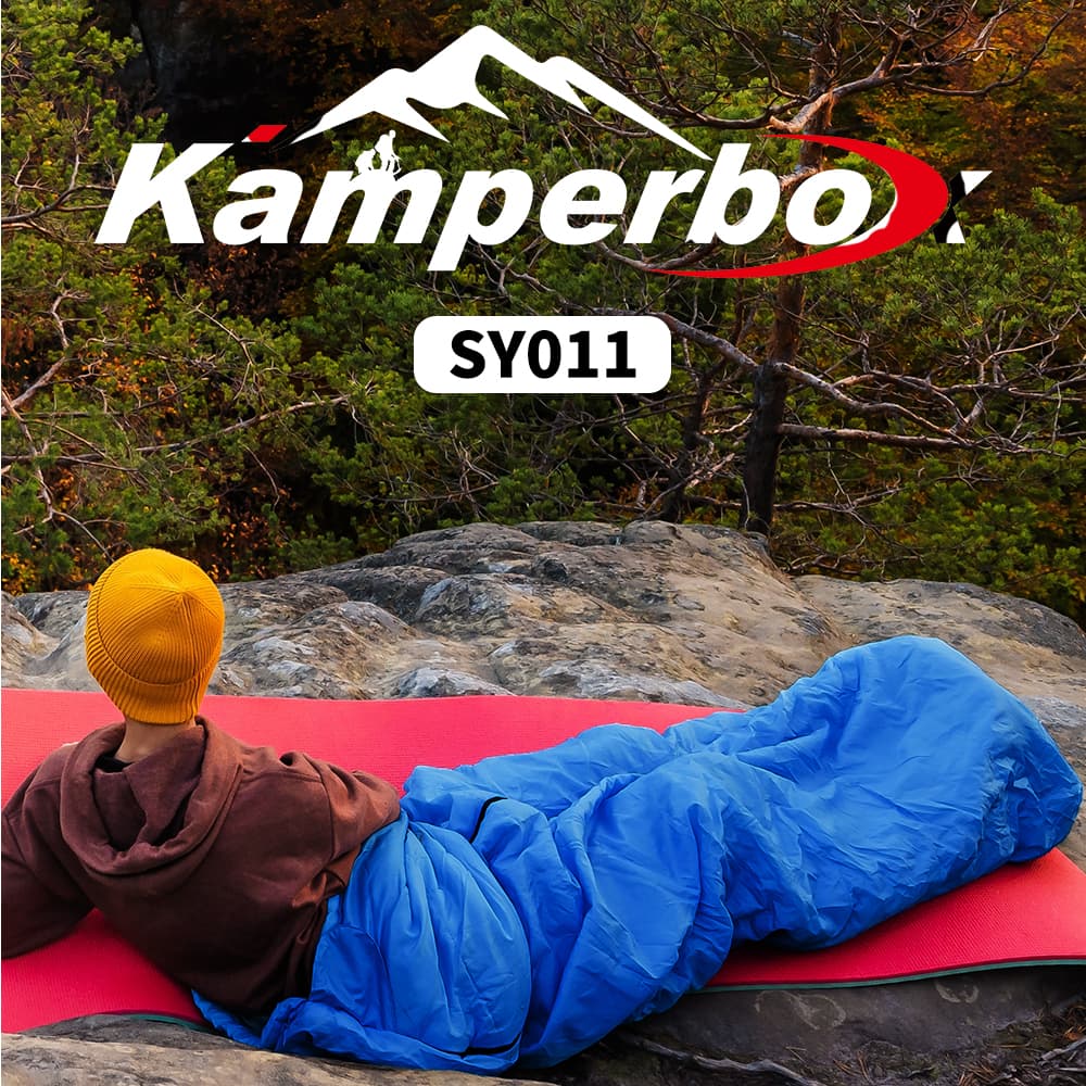 Kamperbox Camping Sleeping Bag Outdoor Camping 3 Season Sleeping Bag Camping - image 3