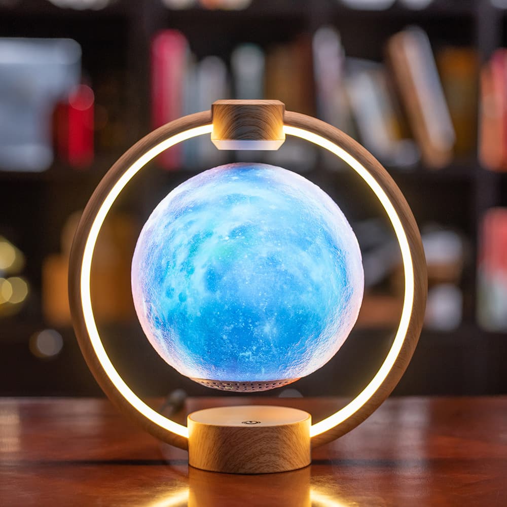 Maglev Moon Light Bluetooth 3D Stereo Diy Colorful Glare - image 3