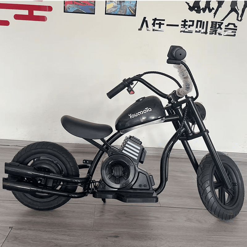 18V Kids 3 Speed Electric Bike & Electric Motorcycle - Lightweight Steel Frame Electric Motorcycle For Kids Over 3 Years Old - image 4