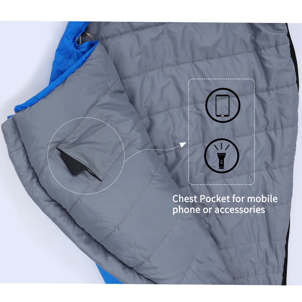 Kamperbox Camping Sleeping Bag Outdoor Camping 3 Season Sleeping Bag Camping - image 6
