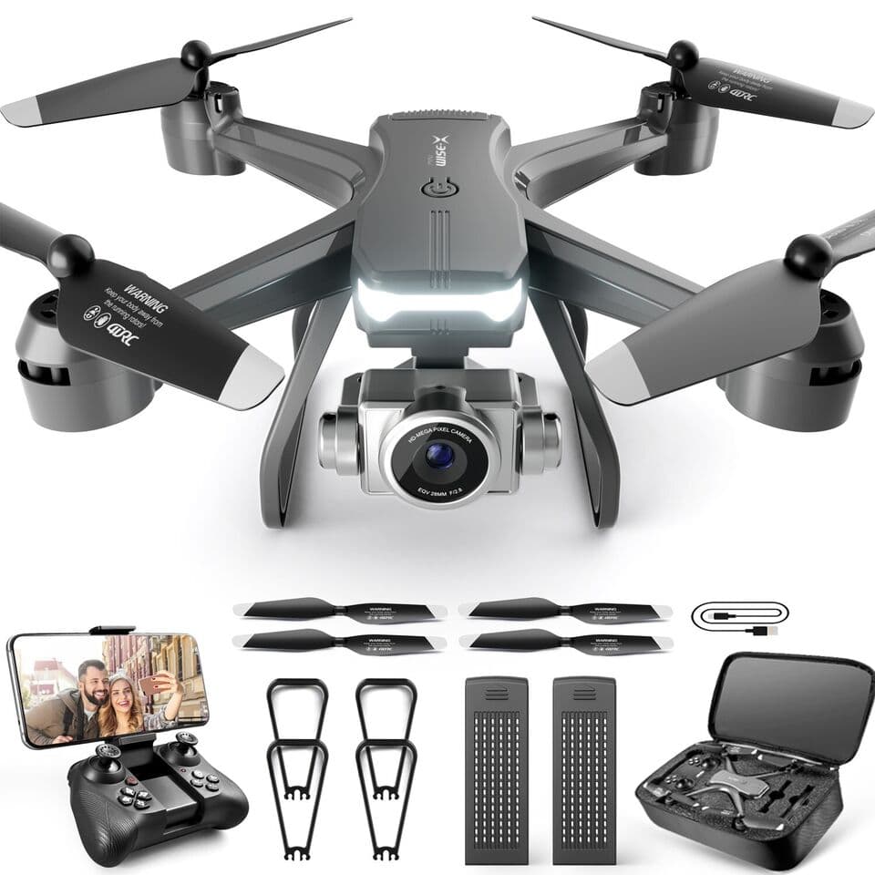V14 Professional Drone 6K HD Dual Camera Wifi FPV Portable RC Quadcopter 2 BATTERY,Drones Suitable For Adults & Beginners.Logistics Is Randomly Sent By UPS,USPS,Self-pickup. - image 7