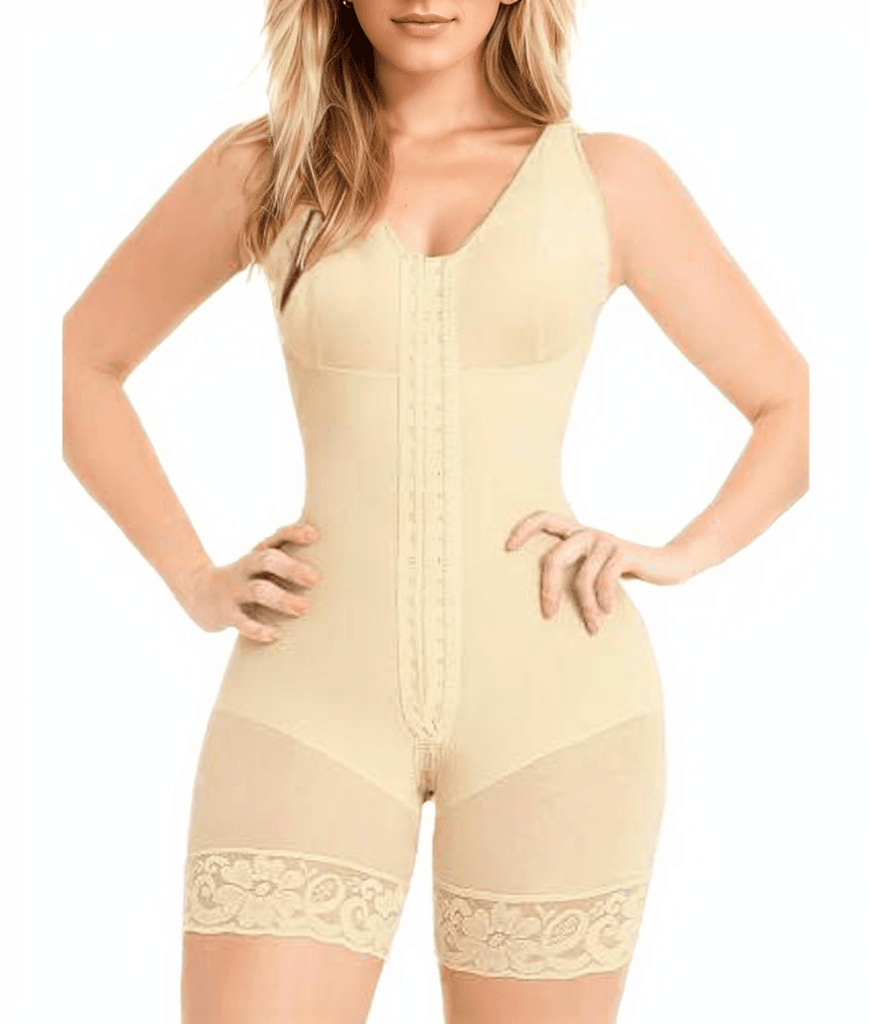 Fajas Colombiana Shapewear For Women Tummy Control Post Surgery Full Body Shaper Butt Lifter With Zipper Crotch Skimsbodysuits Elegant Bodysuit Faja Shaper - image 3