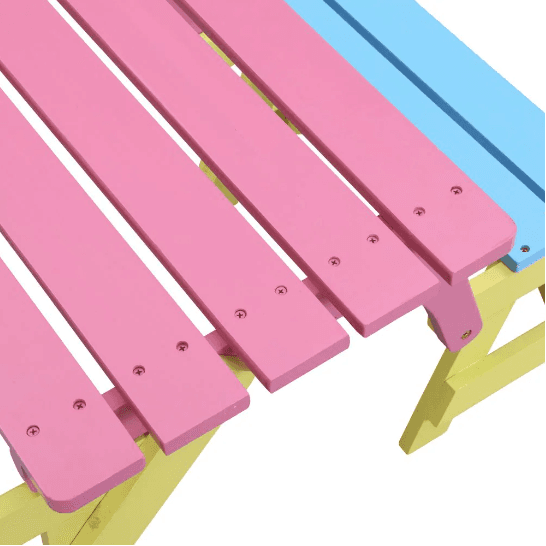 KID'S MULTI-FUNCTIONAL ARM CHAIR,TABLE 2 BENCHES - image 3