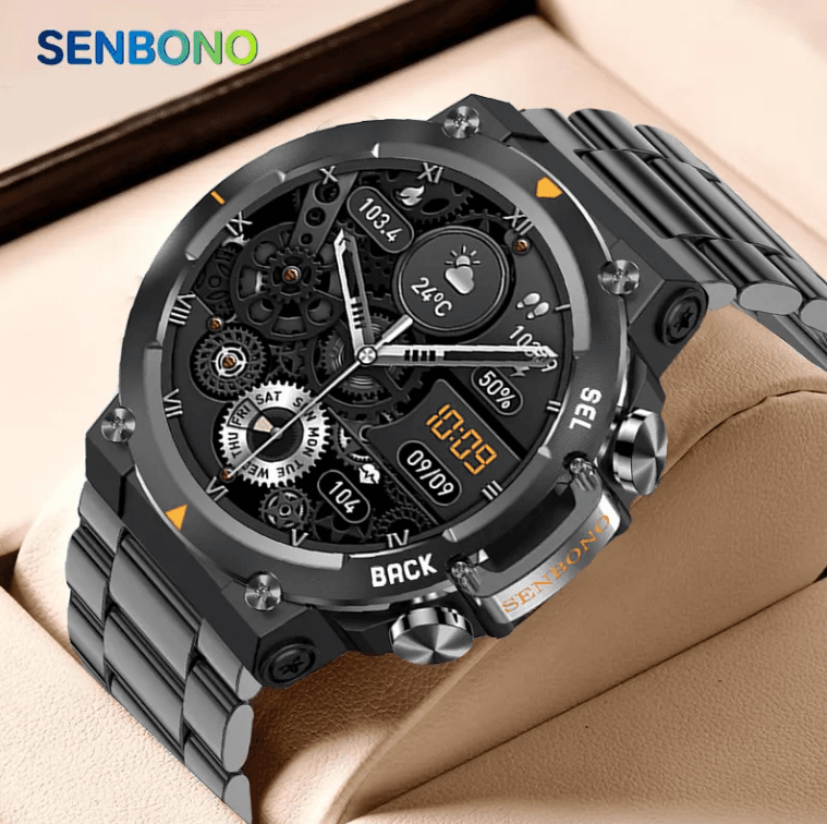 MAX18 Men Smartwatch AMOLED1.43inch Big Screen BT Calls Gesture Control AI Voice Sports Smart Watch Men - image 6