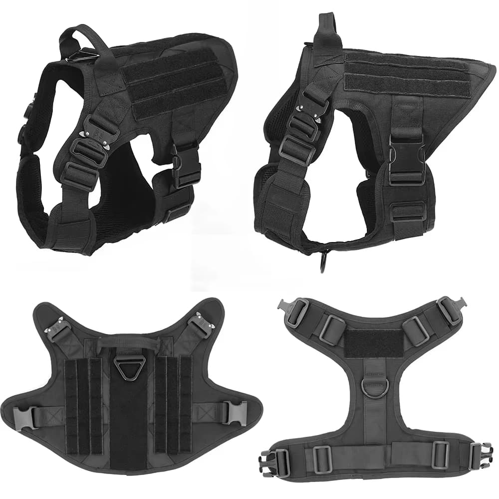 Pet Harness Luxury Dog Leash Set Chest Dog  Nylon Camouflage Dog Harness - image 2