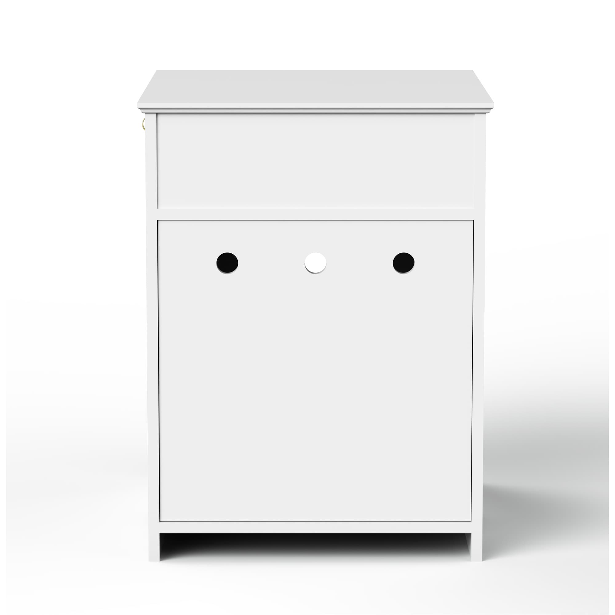 Wooden Pet House Litter Box Fence With Drawers - image 7