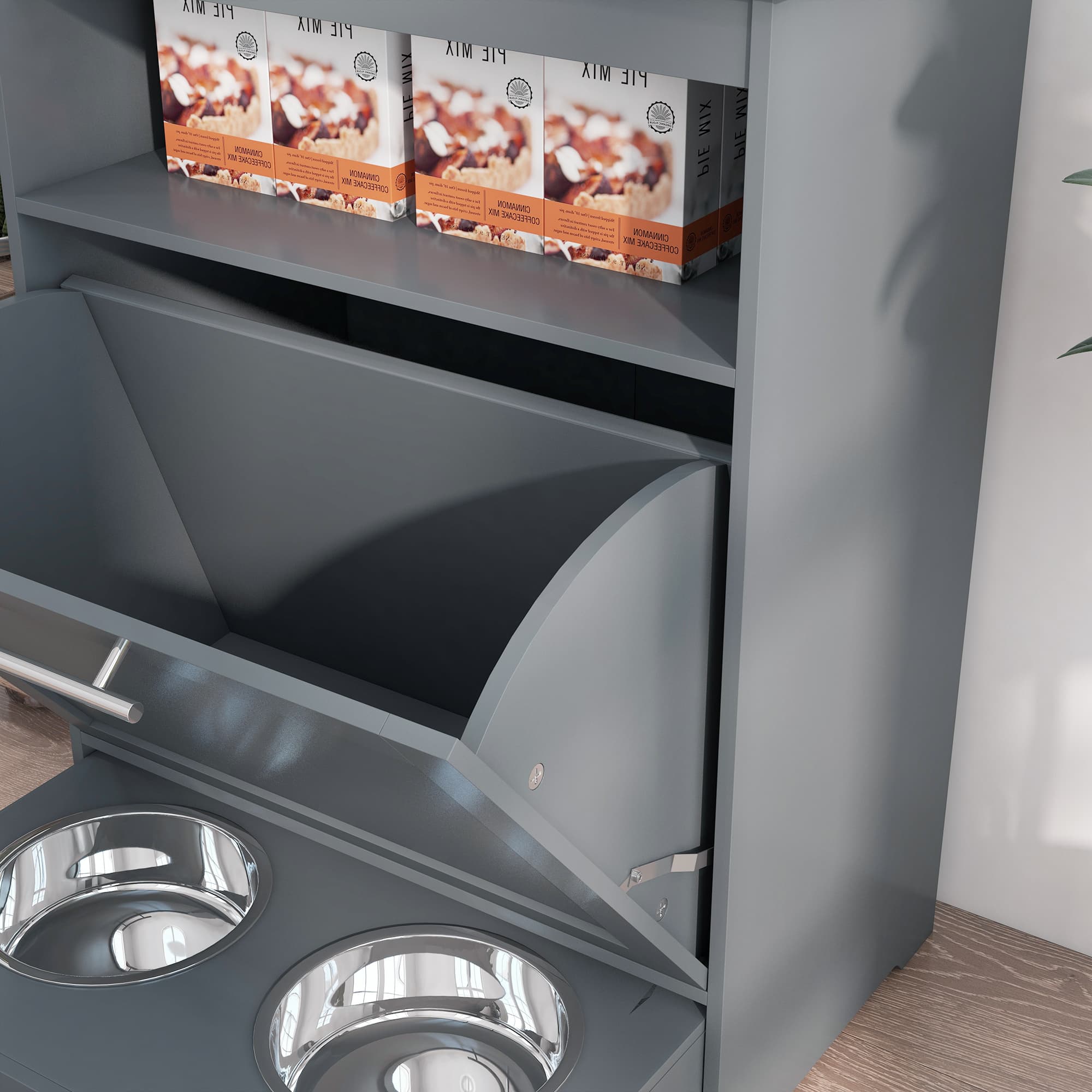 Pet Feeder Stations, Lockers, Dog Food Storage Containers - image 3