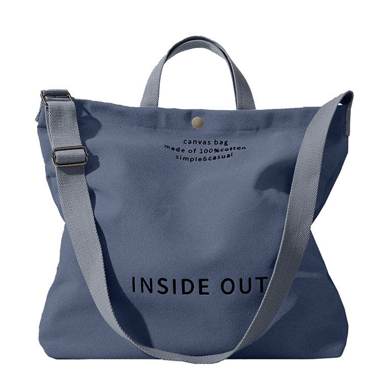 Large Capacity Shopping Bags Woman Black Canvas Tote Bag High-End Versatile Shoulder Bag - image 4