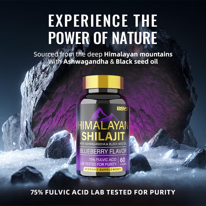 BSYS SHILAJIT GUMMIES 60'S - image 3