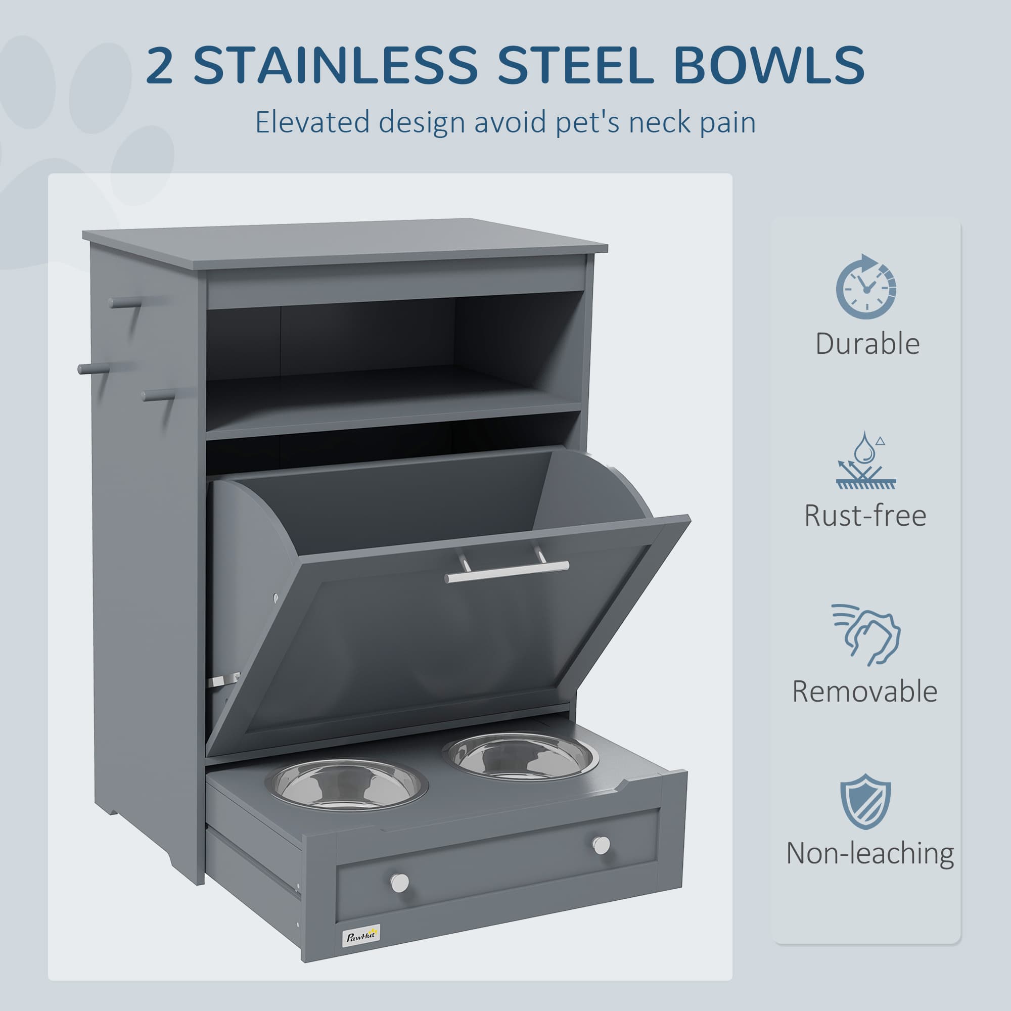 Pet Feeder Stations, Lockers, Dog Food Storage Containers - image 5