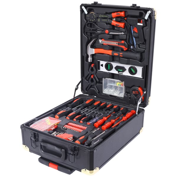 969 Piece Men's Home Repair Tool Set, Tool Box Organizer With 4 Drawers, Universal Household Tool Set With Rolling Tool Box - image 7