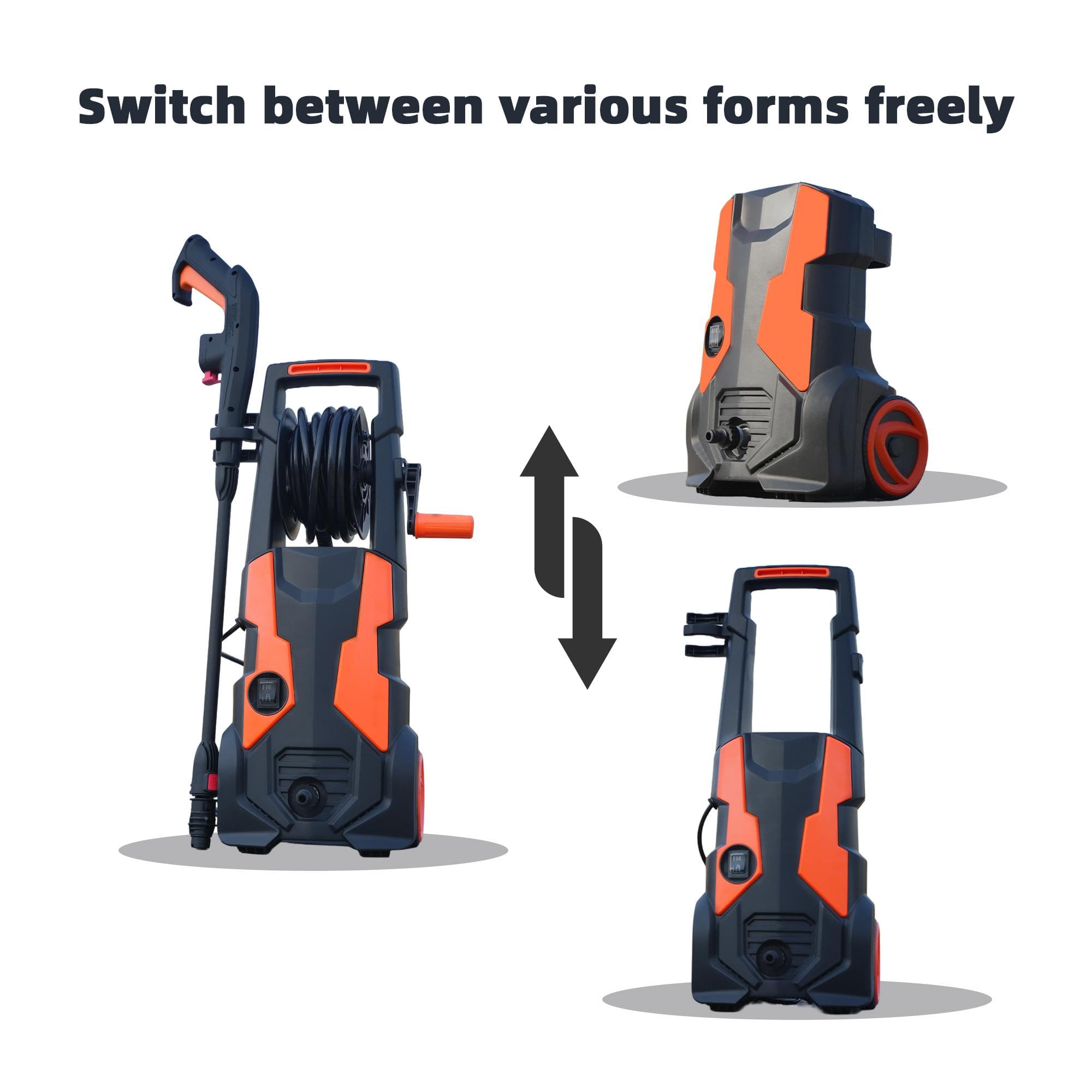 High-performance High-pressure Cleaner For Cars And Building Facades - Powerful Motor, Versatile Accessories, Environmentally Friendly Design - image 2