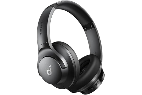 Soundcore by Anker Q20i Hybrid Active Noise Cancelling Headphones, Wireless Over-Ear Bluetooth, 40H Long ANC Playtime