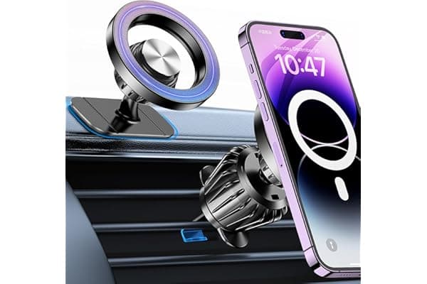 Kaistyle for Magsafe Car Mount【20 Strong Magnets】Magnetic Phone Holder for Car Phone Holder Mount Dash Mounted Holders Cell Phone Holders for Your Car Accessories for Women Men for iPhone 17 16 15 14