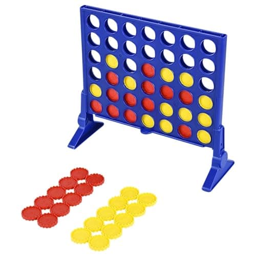 Hasbro Gaming Connect 4 Classic Grid, 4 in a Row Game, Strategy Board Games for Kids, 2 Players for Family and Kids, Easter Gifts for Boys and Girls, Ages 6+