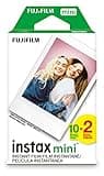 FUJIFILM Instax Mini Instant Film Twin Pack (White), 20 Photos