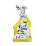 Lysol All Purpose Cleaner Spray, Multi-Purpose Disinfecting Spray, Kitchen & Bathroom Cleaner, Lemon Breeze Scent, 32 Fl Oz