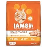 IAMS Proactive Health Dry Cat Food, Healthy Cat Food Dry Recipe for Adults, with Chicken 22 lb. Bag