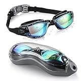 Aegend Swim Goggles, Swimming Goggles No Leaking Full Protection Adult Men Women Youth