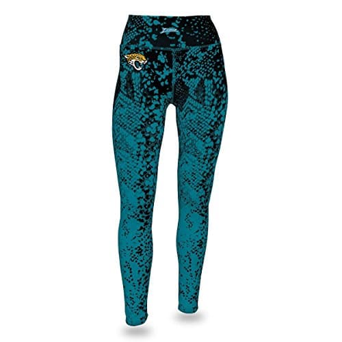 Zubaz NFL Women's Full Length High Waist Basic 1.0 Leggings