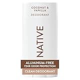 Native Deodorant Contains Naturally Derived Ingredients, 72 Hour Odor Control | Deodorant for Women and Men, Aluminum Free with Baking Soda, Coconut Oil and Shea Butter | Coconut &