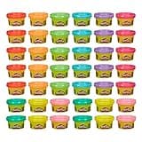 Play Doh Bulk Handout 42-Pack of 1-Ounce Modeling Compound Cans, Back to School Gifts, Prizes, & Party Favors, Kids Arts & Crafts, Preschool Toys, Ages 2+ (Amazon Exclusive)