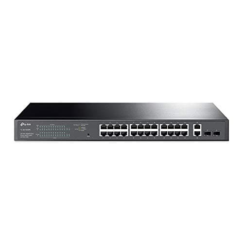 TP-Link TL-SG1428PE 24 Port Gigabit PoE+ Switch - Easy Smart Managed, 24 PoE+ Ports @250W, 2 SFP Slots, Auto Recovery, QoS, VLAN, IGMP, LAG12% offLimited time deal