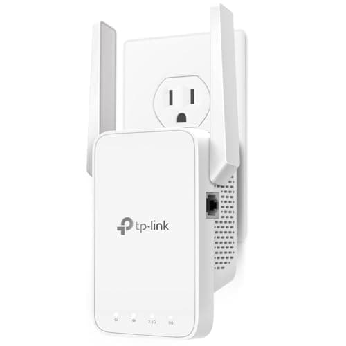 TP-Link AC1200 WiFi Extender, 2023 Engadget Best Budget Pick, 1.2Gbps Signal Booster for Home, Dual Band 5GHz/2.4GHz, Covers Up to 1500 Sq.ft and 30 Devices,Support Onemesh, One Ethernet Port (RE315)26% offLimited time deal