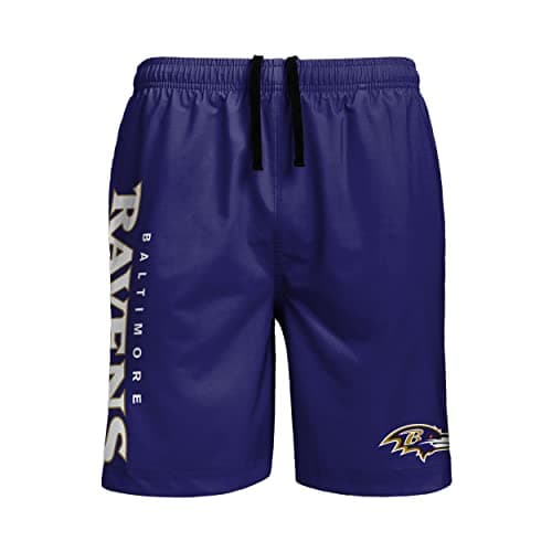 FOCO Men's NFL Team Logo Bathing Suit Swim Trunks