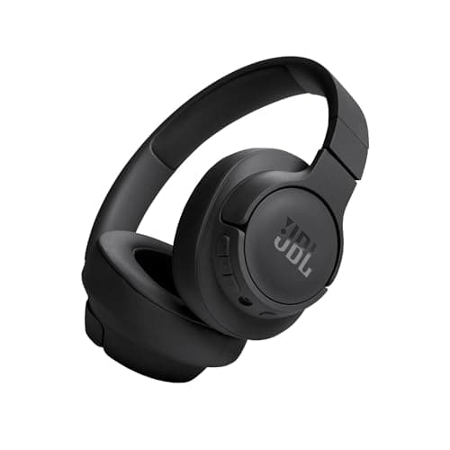 JBL Tune 720BT - Wireless Over-Ear Headphones with JBL Pure Bass Sound, Bluetooth 5.3, Up to 76H Battery Life and Speed Charge, Lightweight, Comfortable and Foldable Design (Black)