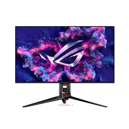 ASUS ROG Swift 32” 4K OLED Gaming Monitor (PG32UCDM) - UHD (3840 x 2160), QD-OLED, 240Hz, 0.03ms, G-SYNC Compatible, Custom Heatsink, Graphene Film, 99% DCI-P3, True 10-bit, 90W USB-C23% offLimited time deal