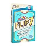 USAOPOLY Flip 7, The Ultimate Blend of Press Your Luck & Strategy, Fast-Paced Addictive Card Game,Quick to Learn & Easy to Teach,Perfect for Game Nights, 3+ Players, Ages 8 & Up, 20 Minutes Play Time