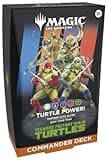 Magic: The Gathering | Teenage Mutant Ninja Turtles - Commander Deck - Turtle Power! | Collectible Trading Card Game