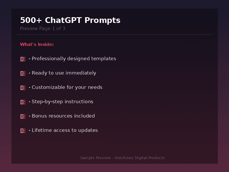500+ ChatGPT Prompts — Ultimate Business & Marketing Pack - image 2