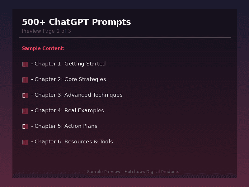 500+ ChatGPT Prompts — Ultimate Business & Marketing Pack - image 3