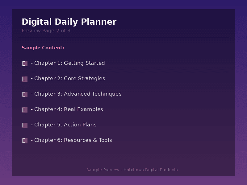 Digital Daily Planner 2026 — Daily, Weekly & Monthly Templates - image 3