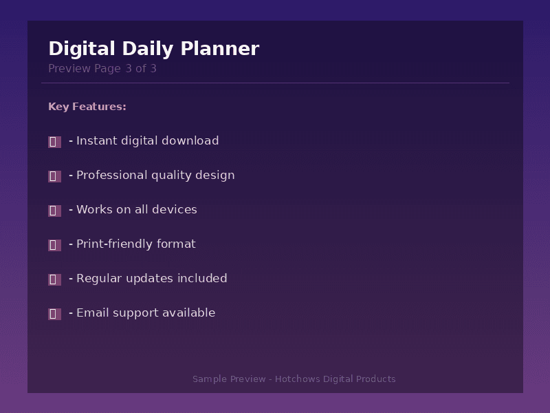 Digital Daily Planner 2026 — Daily, Weekly & Monthly Templates - image 4