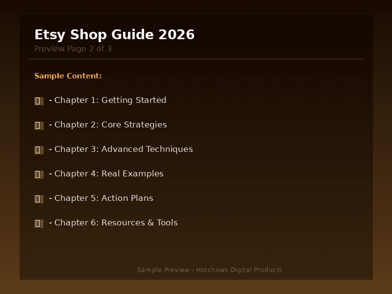 Etsy Shop Starter Guide 2026 — Complete A-to-Z Blueprint - image 3