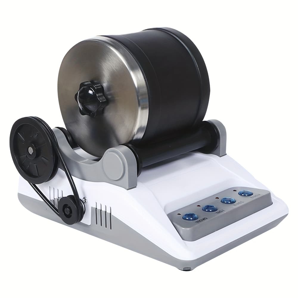 Rock Tumbler Kit, Rock Tumbler, Includes 2 Belts, Bag Of Rough Stones, Of Polishing : Coarse, Fine, Polishing, Final Polishing
