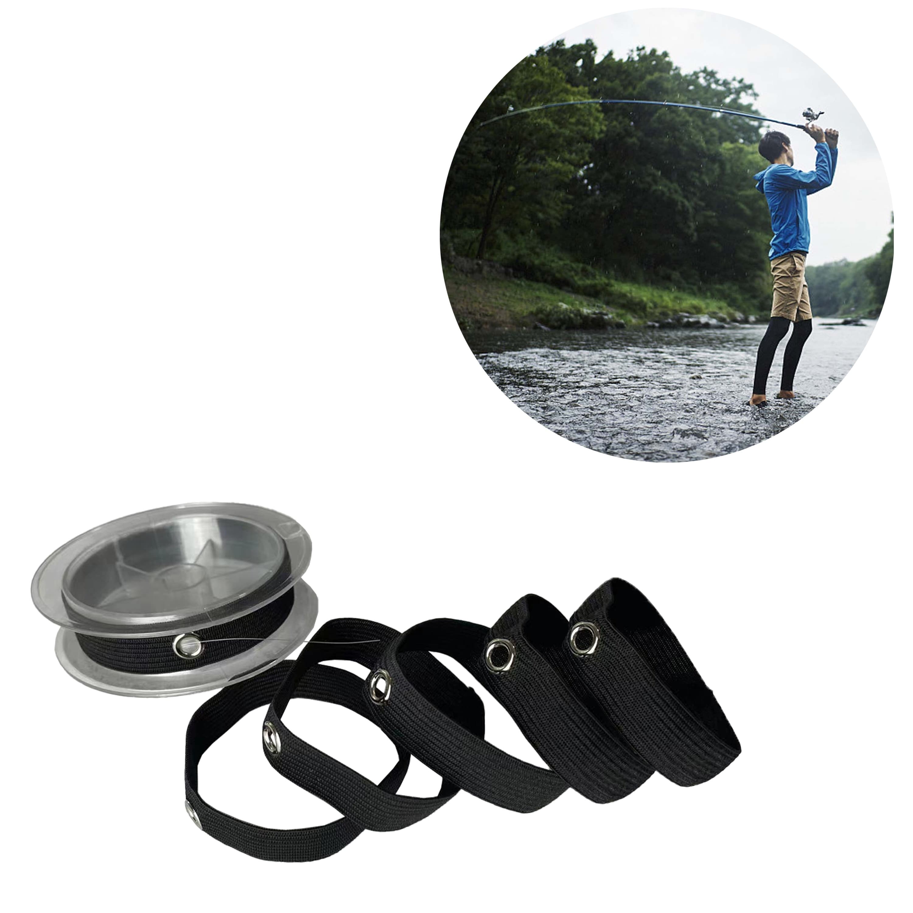 6pcs Fishing Spool Bands, Suitable For Most Spool Sizes, Fishing Accessories