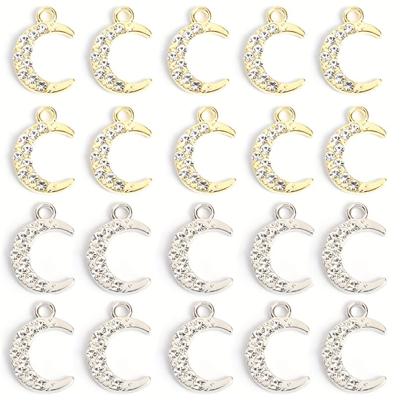 20pcs Pendants - Ramadan Jewelry Charms, Alloy K/ Plated Charms Suitable For Diy Necklace, Bracelet, Earrings, Gift For Eld, Gift For Ramadan