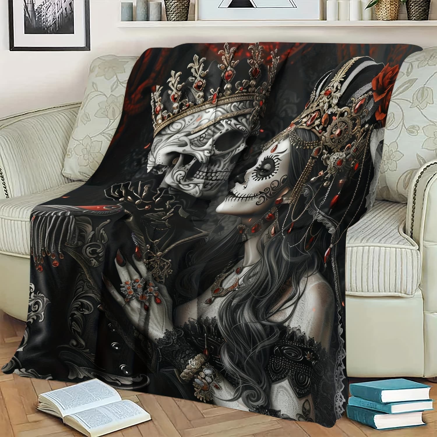 A Blanket Made Of Flannel, A Gift From A Husband To His Wife