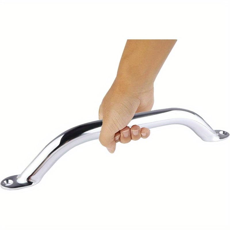Marine Handrail, 1 Pack, 12 Inch Boat Grab Handle Steel Marine Handle Handrai, For Rv, Trucks, Yachts