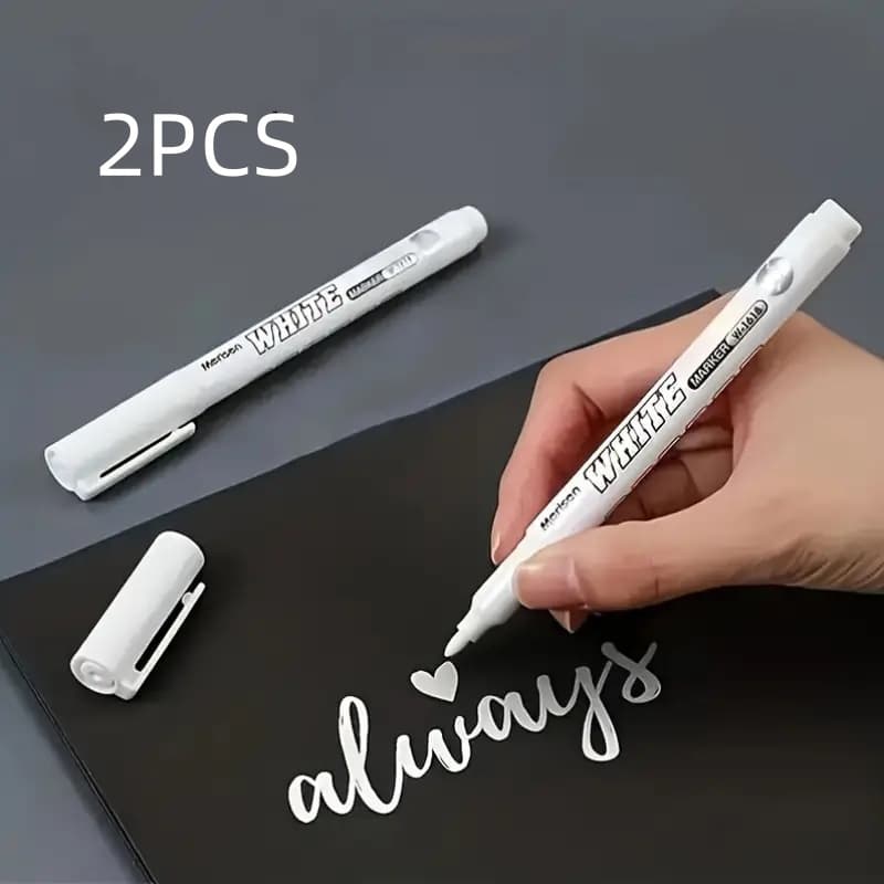 Valentine's Day Special! Waterproof, Quick-drying White Marker Pen Graffiti, Glass Advertising, And Greeting Card Highlighting!back To School Supplies, College Dorms &