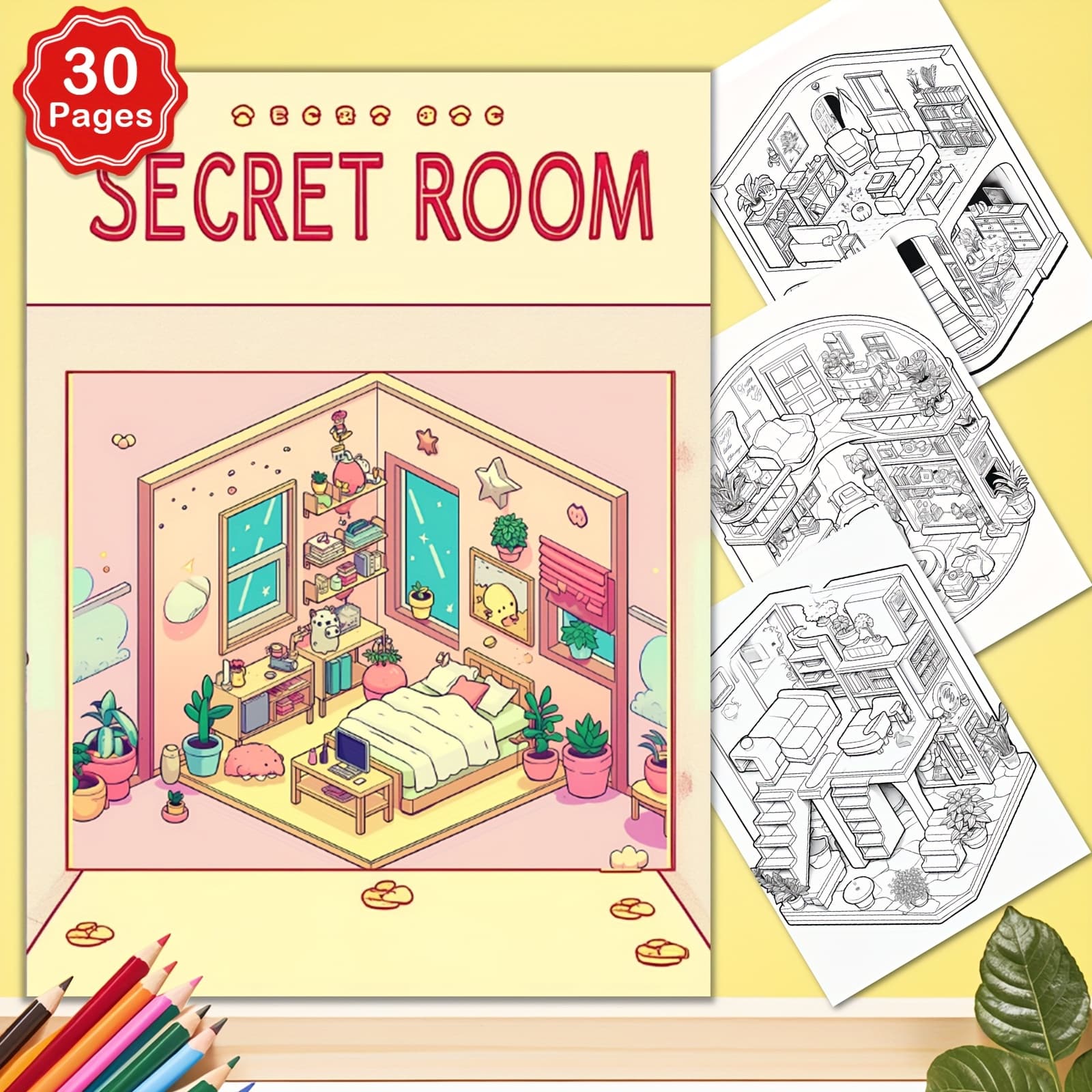 Adult Coloring Book And Quotes, Adult Activity Book, On Birthdays, Holidays & Special Occasions