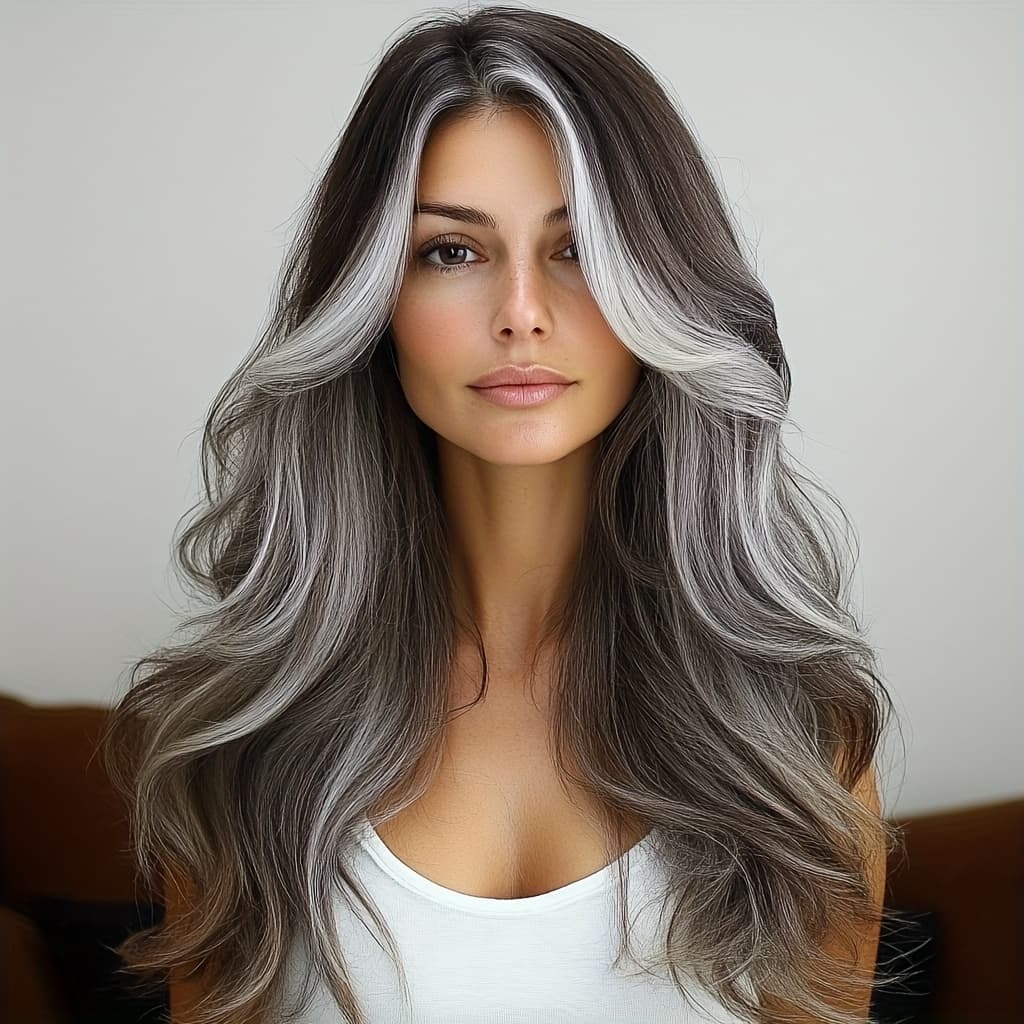 Balayage Wig | 24-inch Length | Adjustable Rose | Seamless Color Transition